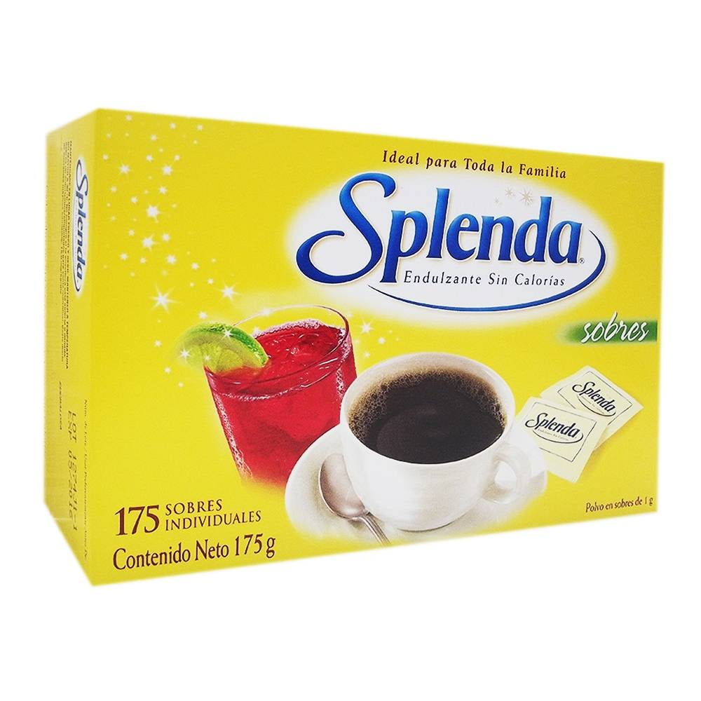 Endulzante Splenda 175 Sobres De 1 G Cu Walmart 8036