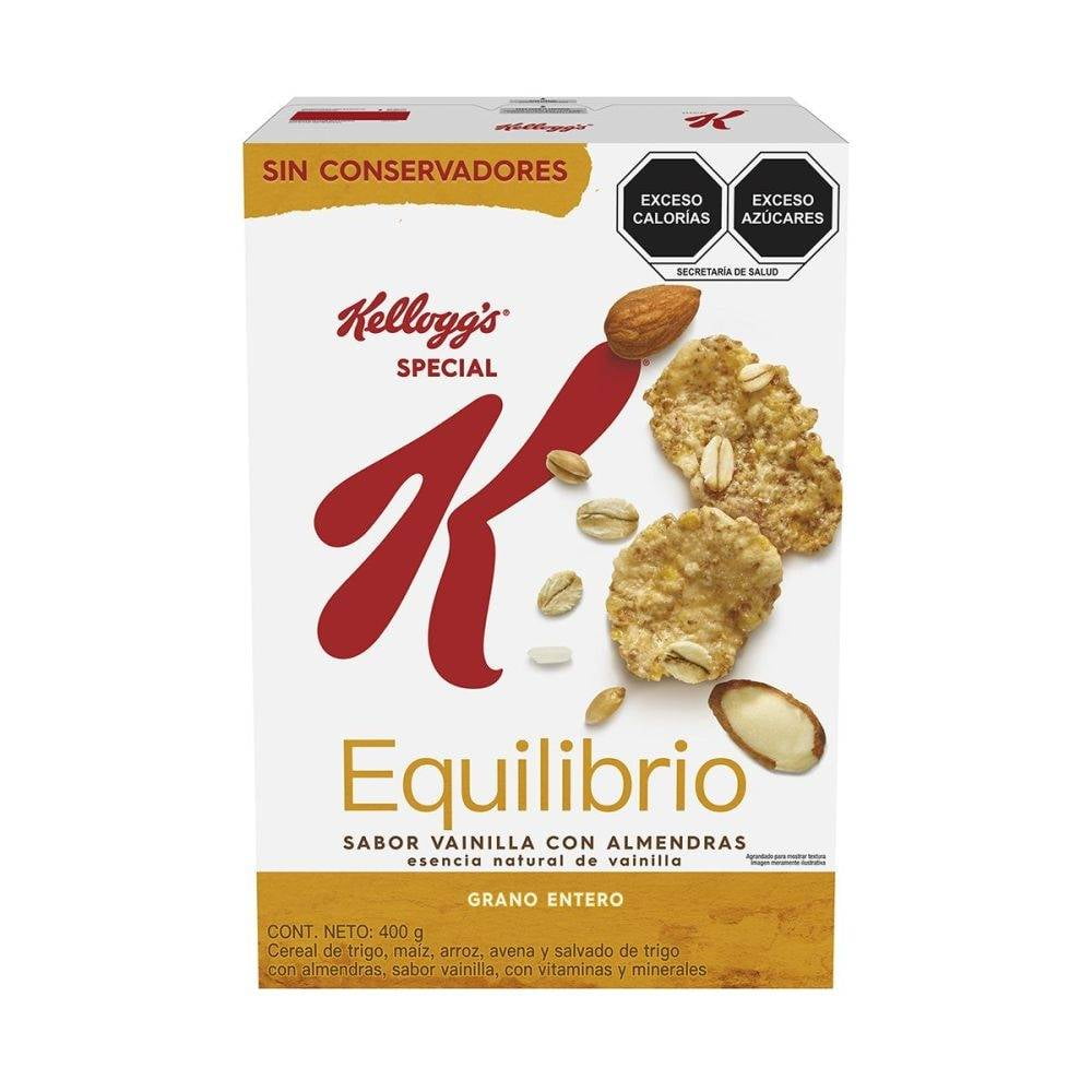 Cereal Kelloggs Special K Equilibrio Sabor Vainilla Con Almendras 400 G Walmart 