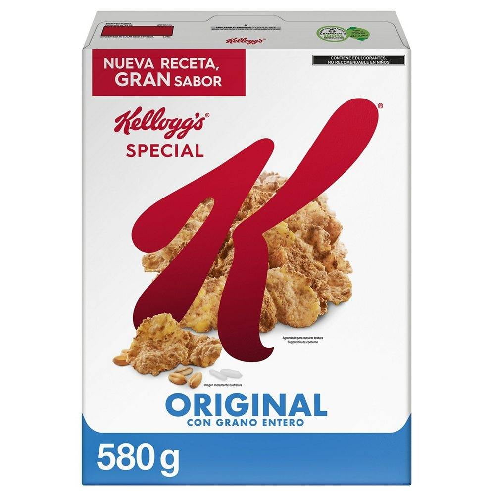 Cereal Kellogg's Special K original sabor natural 580 g