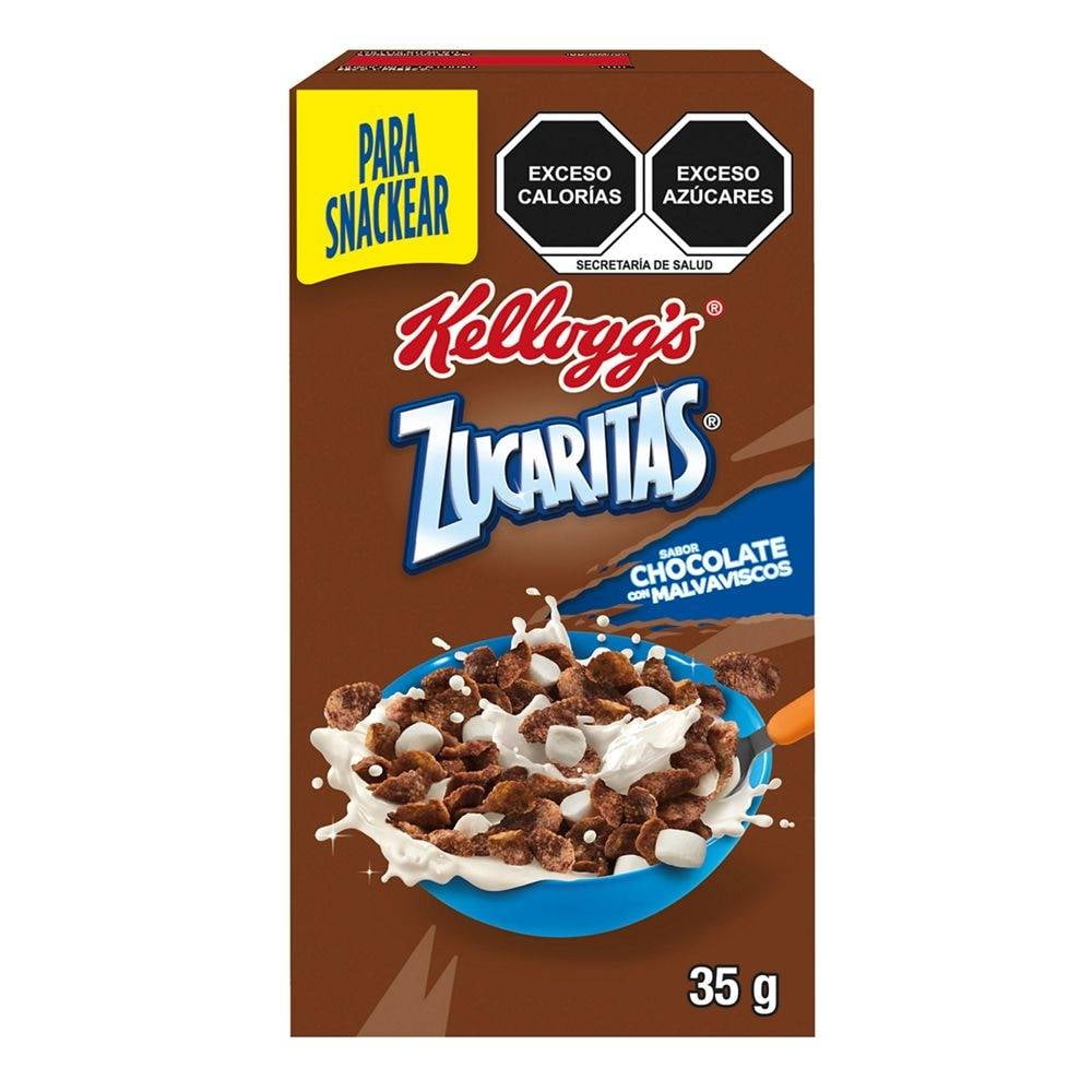 Cereal Kellogg's Zucaritas sabor chocolate con malvaviscos 35 g