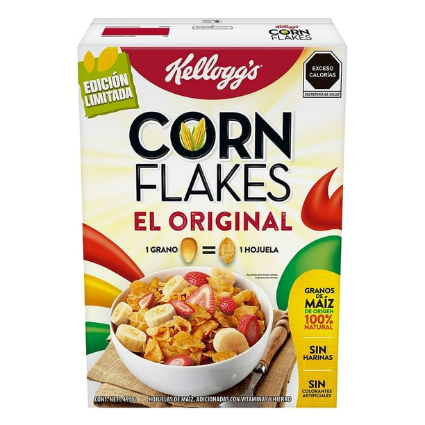 Kelloggs Cereal Corn Flakes El Original 370 g - Mi Tienda del Ahorro