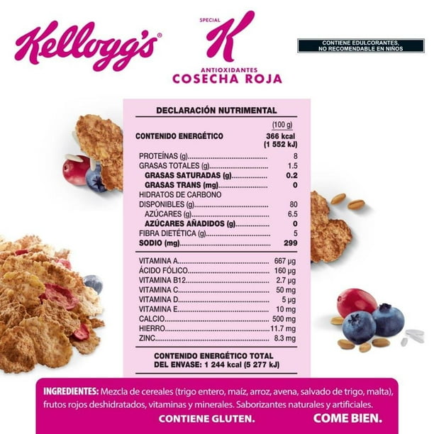 Cereal Special K Equilibrio sabor vainilla con almendras de 380 g