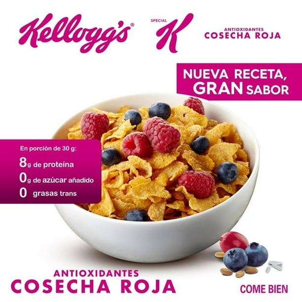 Cereal Special K Cosecha Roja 340 Gr Kelloggs Aa, A