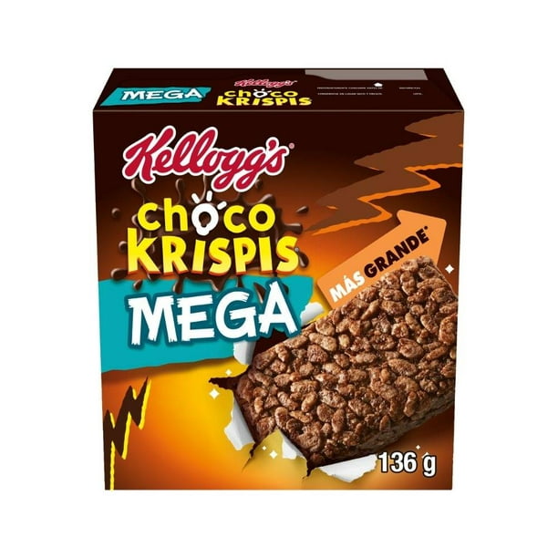 Barras de cereal Kellogg's Choco krispis 4 Barras de 34 g c/u | Walmart