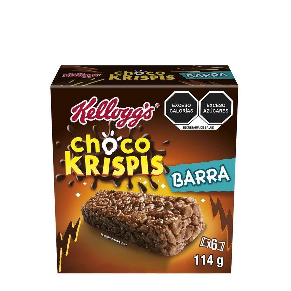 Barra de arroz Kellogg's Choco Krispis sabor chocolate 114 g | Walmart