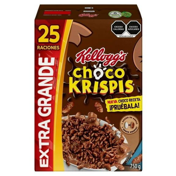 Cereal Kellogg's Choco Krispis sabor chocolate 750 g