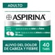 thumbnail image 1 of Aspirina 500 mg 40 Tabletas, 1 of 4