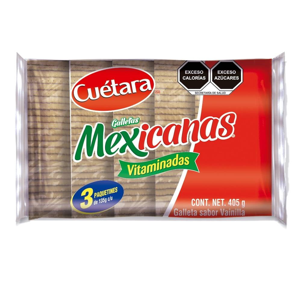 Galletas Cuétara Mis Mexicanas Vainilla 3 Pzas De 135 G Cu Walmart