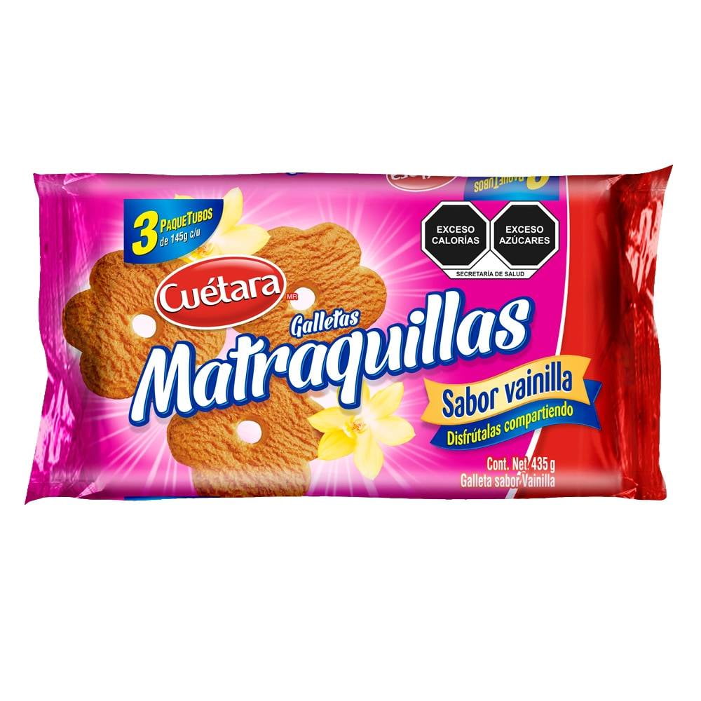 Galleta Cuétara Matraquillas Vainilla 435 G Walmart