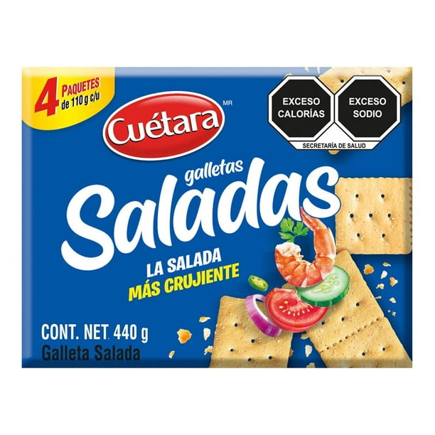 Saladas – Galletas Cuétara