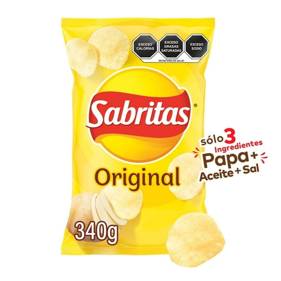 Papas fritas Sabritas original 340 g