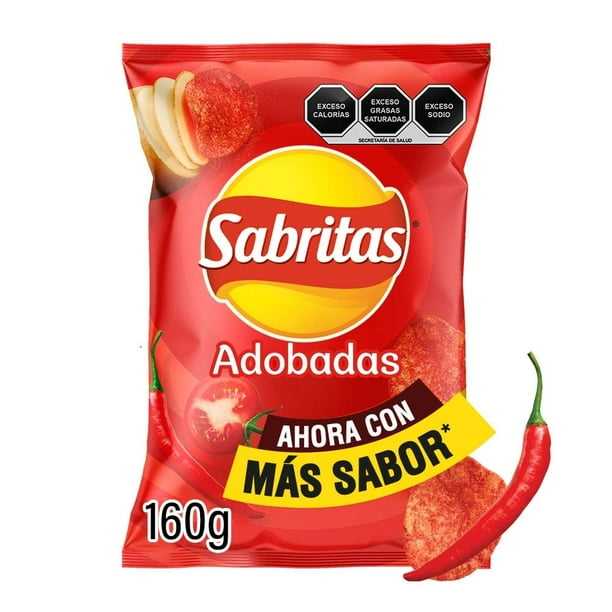 Papas fritas Sabritas adobadas 160 g