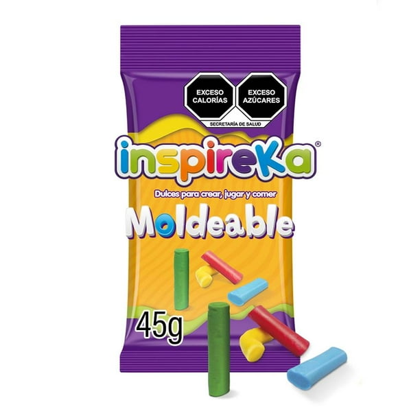 Caramelo suave Sonric´s Inspireka moldeable 4 pzas 45 g