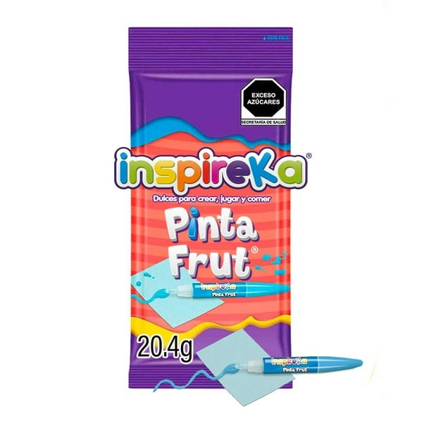 Pluma de caramelo Sonric´s Inspireka pinta frut con obleas 20.4 g