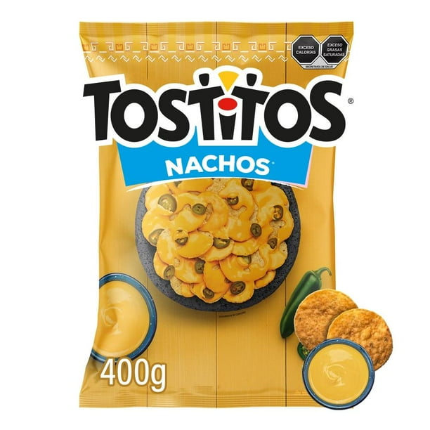 Nachos Sabritas Tostitos sal 400 g