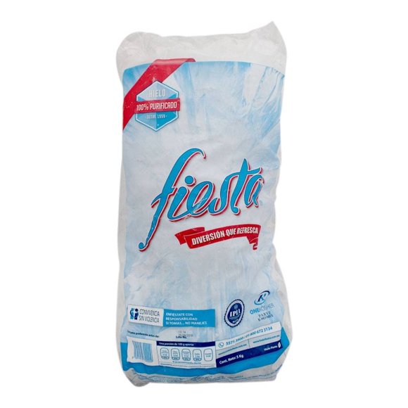 Hielo purificado Fiesta 5 kg