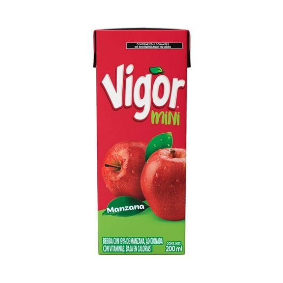 Bebida Vigor mini con manzana 200 ml