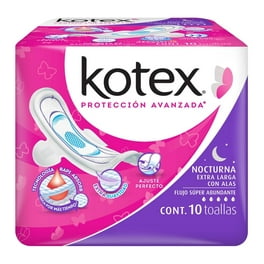 Toallitas húmedas Kotex para limpieza íntima 20 pzas