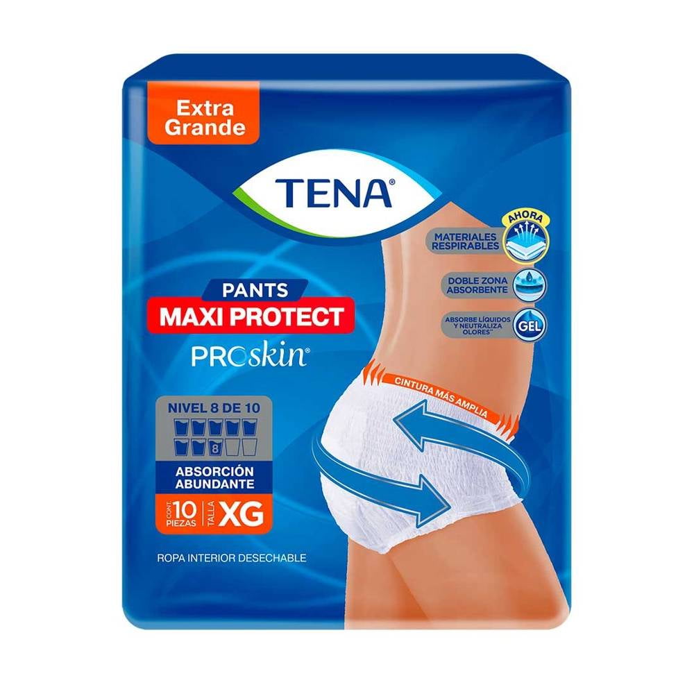 Pañal para Adulto Tena Slip Ultra Protect Chica/Mediana 30 pzas a