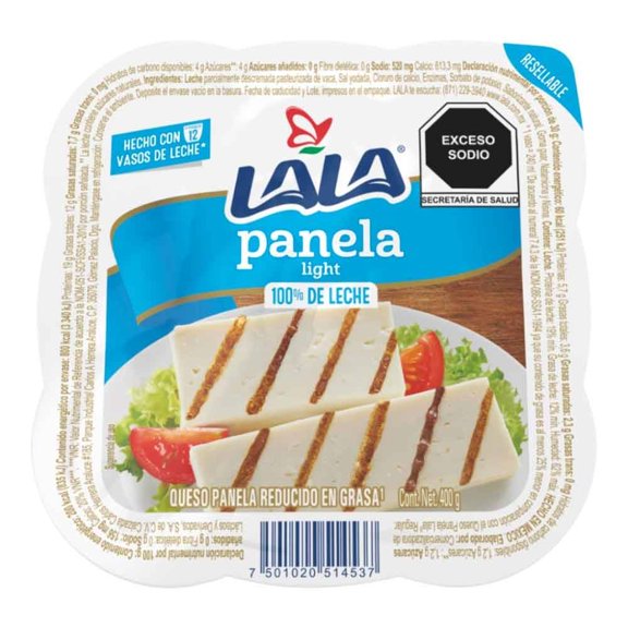 Queso panela Lala light 400 g