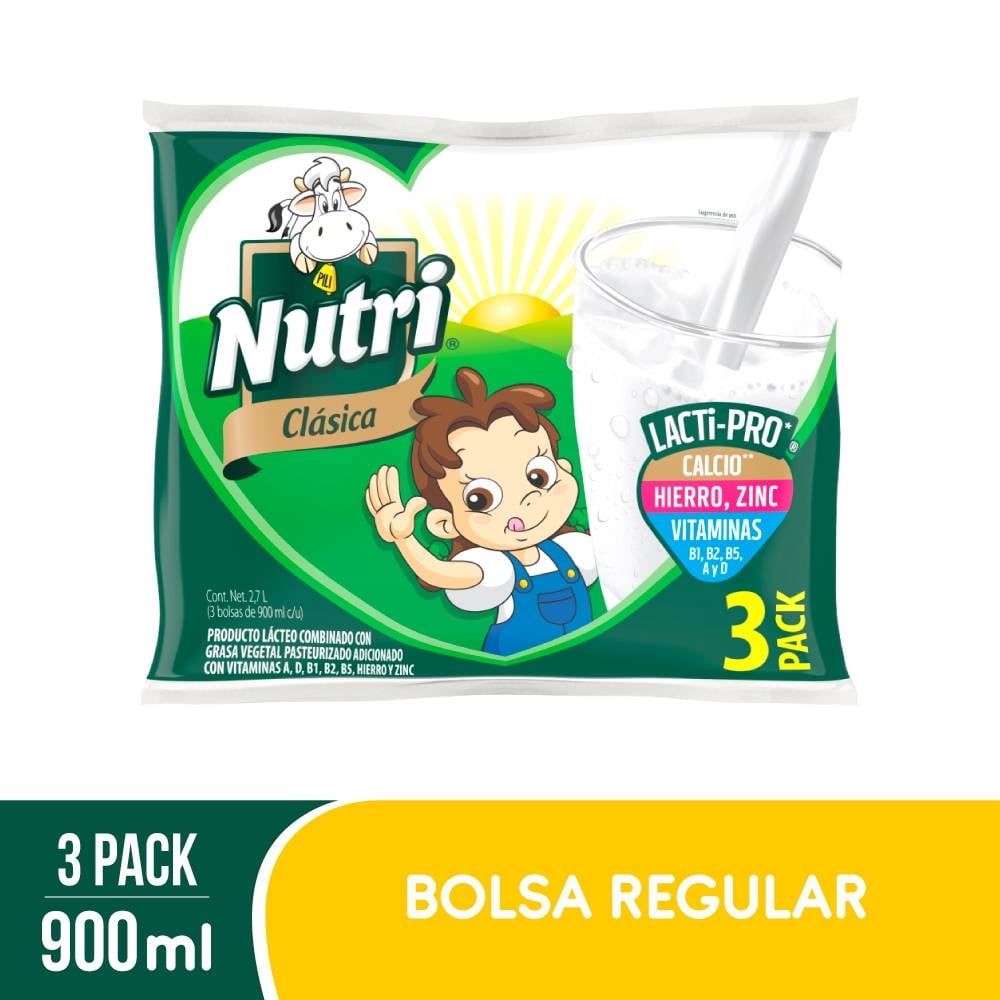 Producto Lácteo Combinado Nutri Fresca Entera 900 Ml Bolsa 3 Pz Walmart 2690