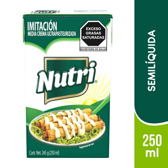 Imitación de media crema Nutri 250 ml