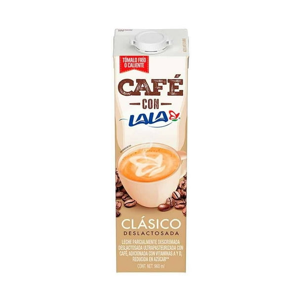 Leche Café con Lala deslactosada 960 ml