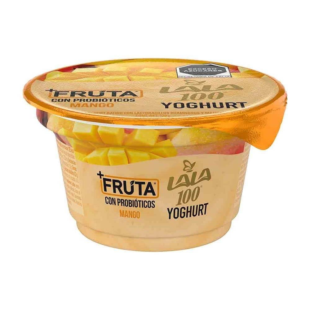 Yoghurt batido Lala 100 + fruta Mango de 120 g Walmart