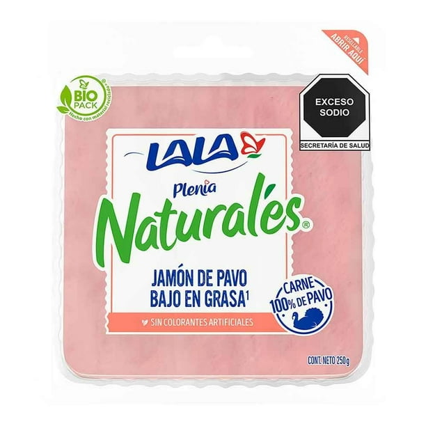 Jamón de Pavo Lala Plenia Naturales 250 g