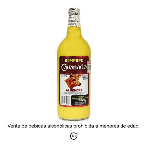 Rompope Coronado almendra 1 l