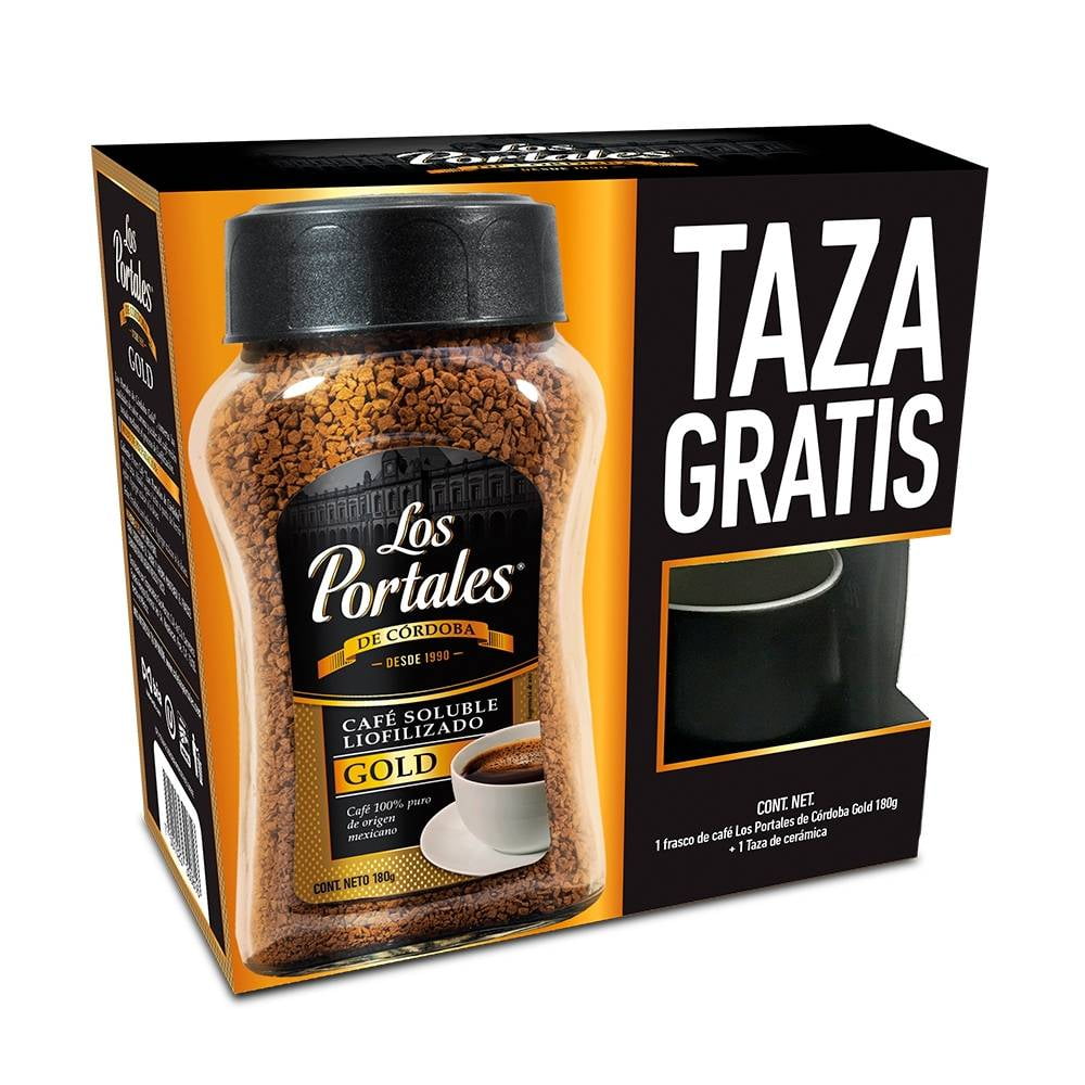 Café Soluble Los Portales De Córdoba Gold 180 G 1 Taza Walmart 7271