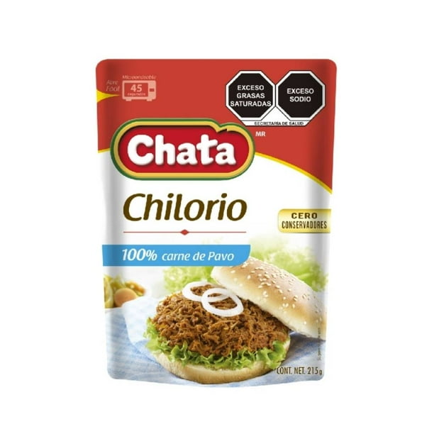 Chilorio Chata de pavo 215 g