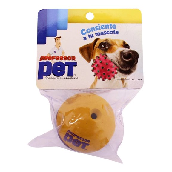 Juguete Para Mascota Professor Pet Pelota con Cascabel 1 Pza