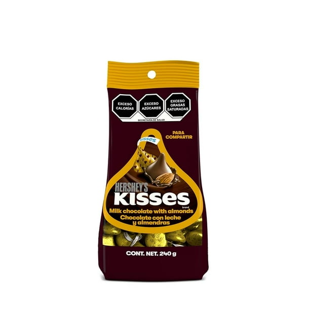 Chocolate Hershey's Kisses almendra 240 g