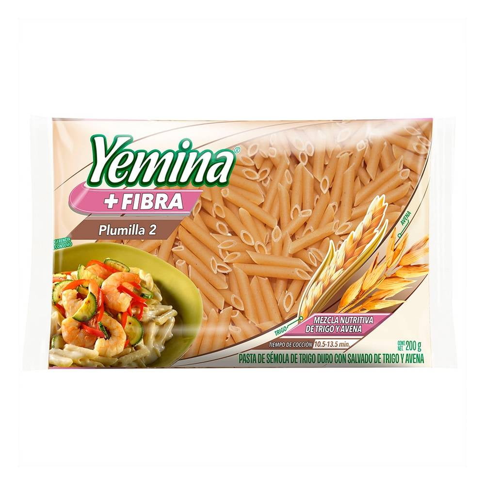 Sopa De Plumilla Yemina Más Fibra No2 200 G Walmart 