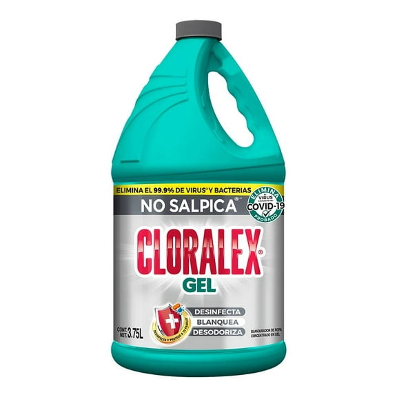 Blanqueador desinfectante Cloralex en gel 3.75 l