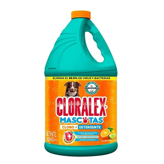 Blanqueador desinfectante Cloralex Mascotas 3.75 l