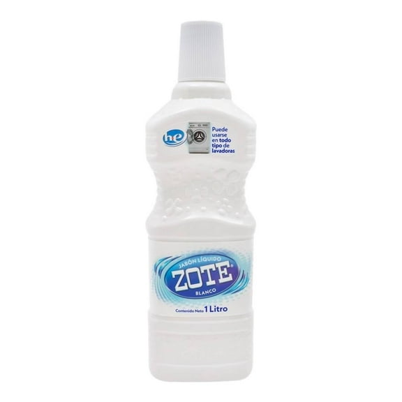 Jabón líquido Zote blanco 1 l