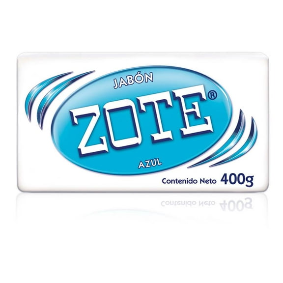 Jabón Zote en barra azul 400 g