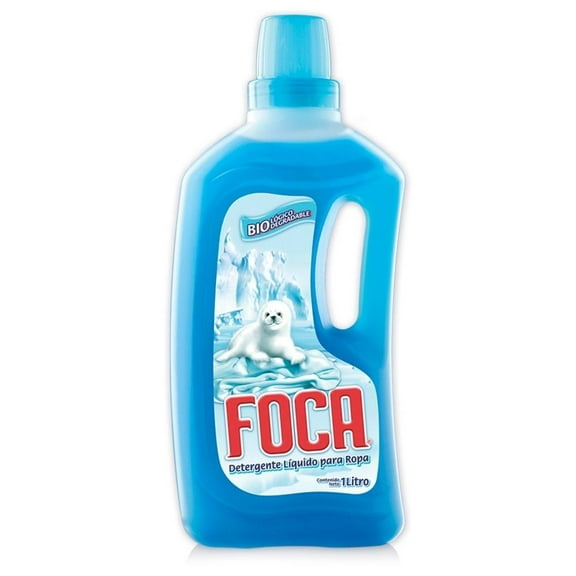 Detergente líquido Foca para ropa 1 l