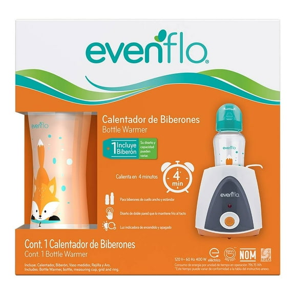 Calentador de Biberones Evenflo Eléctrico Blanco