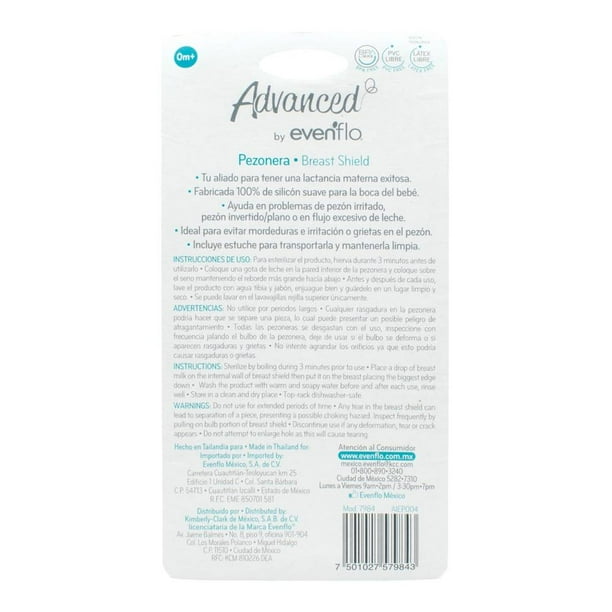 Pezoneras Lactancia Materna, Libre Bpa 2pzas + Estuche