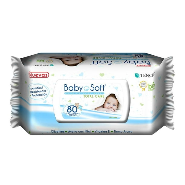 Toallitas húmedas Bebyto para bebé 1 paquete con 120 pzas