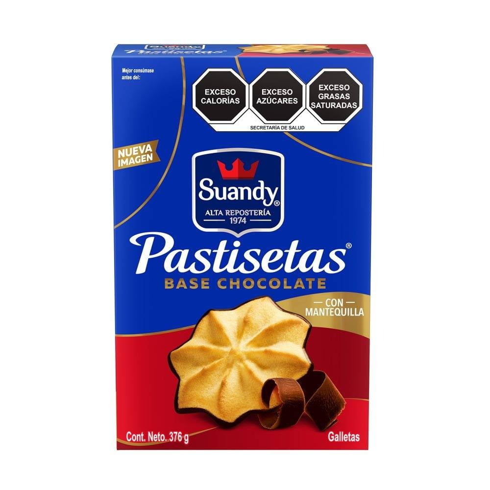 Galletas Pastisetas Suandy con base sabor a chocolate 376 g | Walmart
