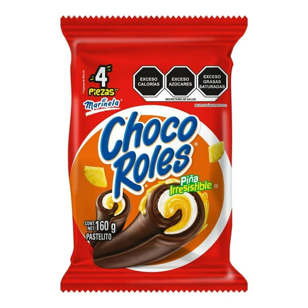 Chocoroles Marinela 4 pzas