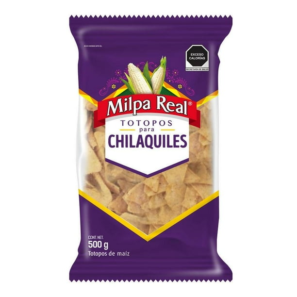 Totopos Milpa Real para chilaquiles 500 g