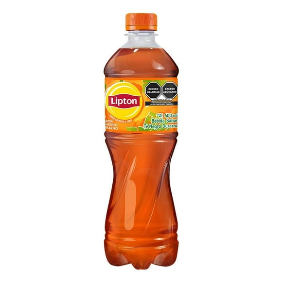 Té negro Lipton sabor durazno 600 ml