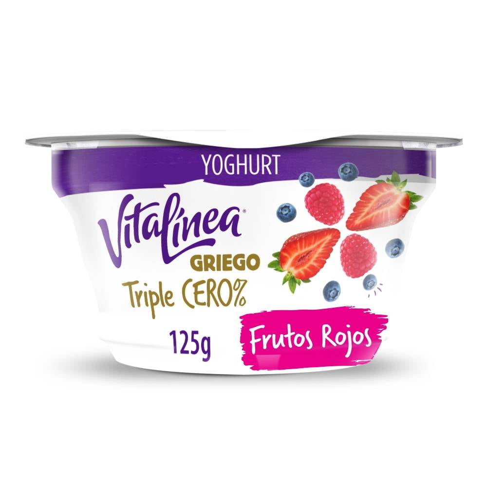Yogur Danone Vitalinea 0% frutos del bosque 4x120 g
