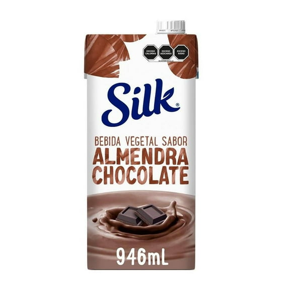 Bebida vegetal Silk sabor almendra con chocolate 946 ml