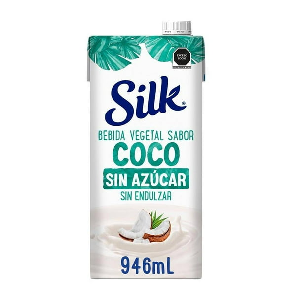 Alimento líquido Silk de coco sin azúcar 946 ml